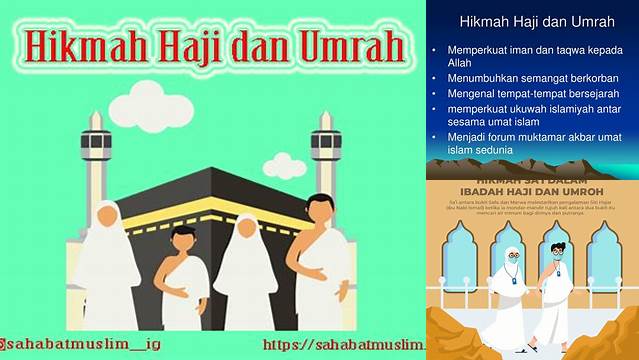 Jelaskan Hikmah Haji Dan Umrah