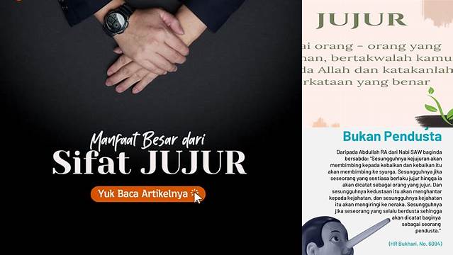 15 Manfaat Sifat Jujur yang Jarang Diketahui