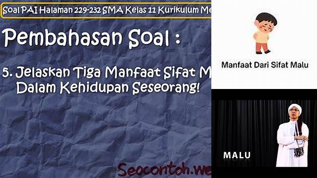 Temukan Manfaat Sifat Malu yang Jarang Diketahui