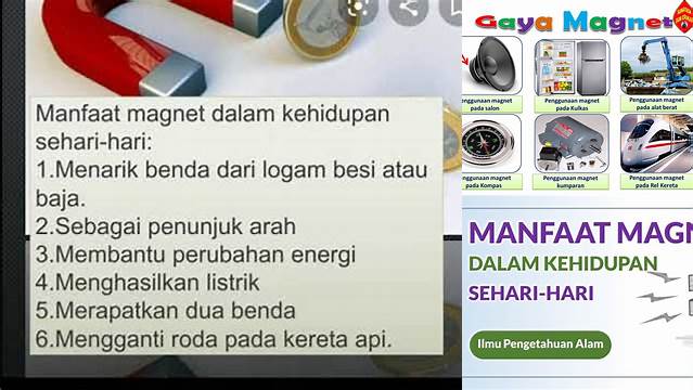 Temukan Manfaat Gaya Magnet Bagi Kehidupan yang Jarang Diketahui