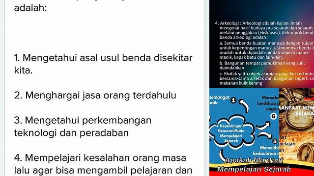 Jelajahi 10 Manfaat Mempelajari Sejarah yang Jarang Diketahui