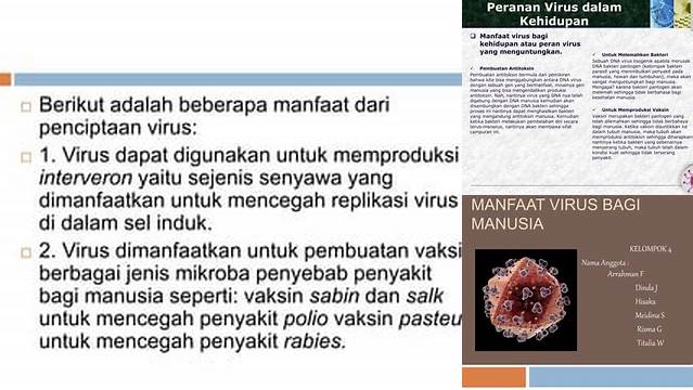 Temukan Manfaat Virus yang Jarang Diketahui