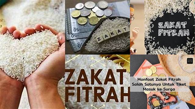 Jelaskan Manfaat Zakat Fitrah