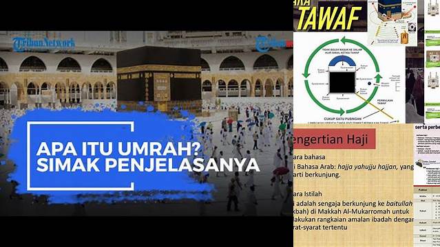 Jelaskan Pengertian Umrah