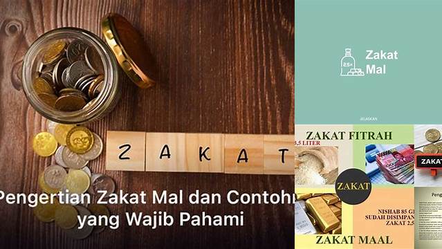 Jelaskan Pengertian Zakat Mal