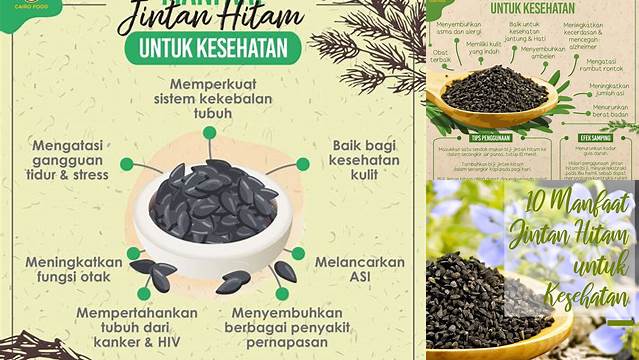 Manfaat Jintan Hitam yang Jarang Diketahui, Wajib Dicoba!