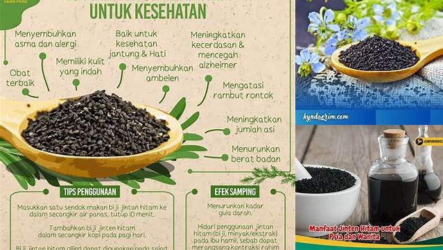 Manfaat Jinten Hitam yang Jarang Diketahui, Anda Wajib Tahu!