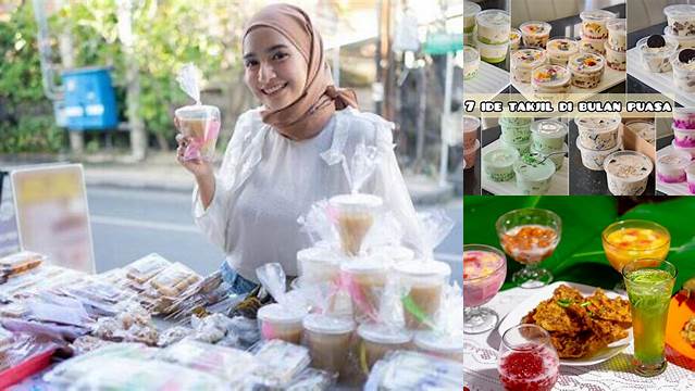 Jual Takjil Bulan Puasa