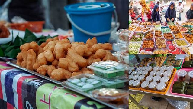 Jualan Takjil Bulan Puasa