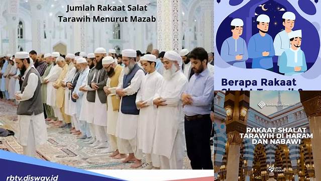 Inilah 9 Hal Penting tentang jumlah rakaat shalat tarawih untuk meraih pahala berlimpah di Idul Fitri