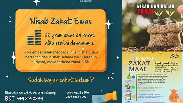 Jumlah Zakat Yang Harus Dikeluarkan