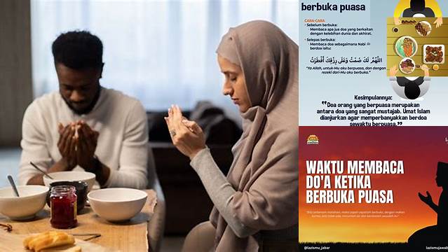 Inilah 10 Hal Penting tentang kapan membaca doa berbuka puasa saat idul fitri tiba