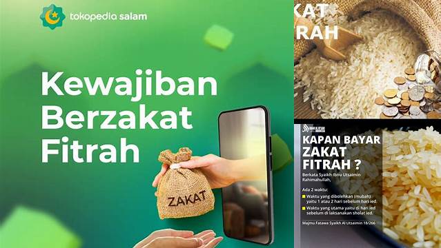 Kapan Waktu Bayar Zakat Fitrah