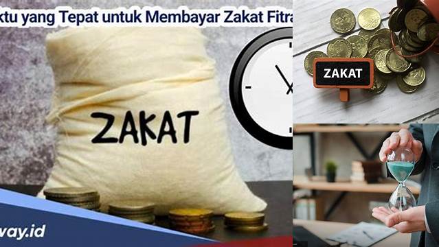 Kapan Waktu Membayar Zakat Fitrah