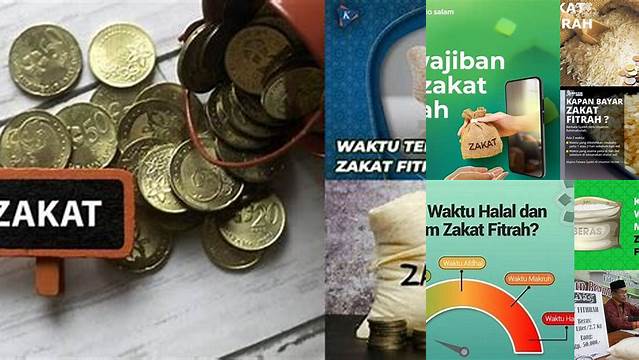 Kapan Waktu Zakat Fitrah
