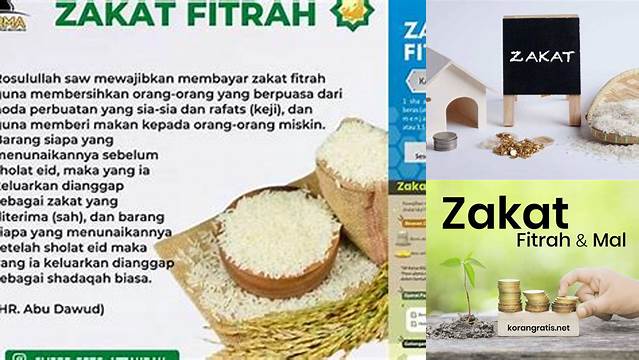 Kapan Zakat Fitrah Dikeluarkan