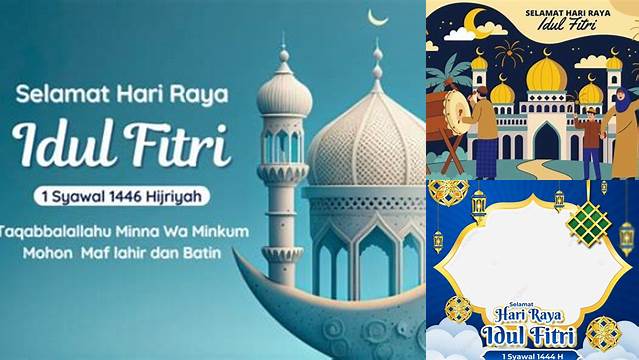 Kartu Ucapan Idul Fitri 1444 H