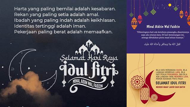 Kata Kata Bijak Idul Fitri