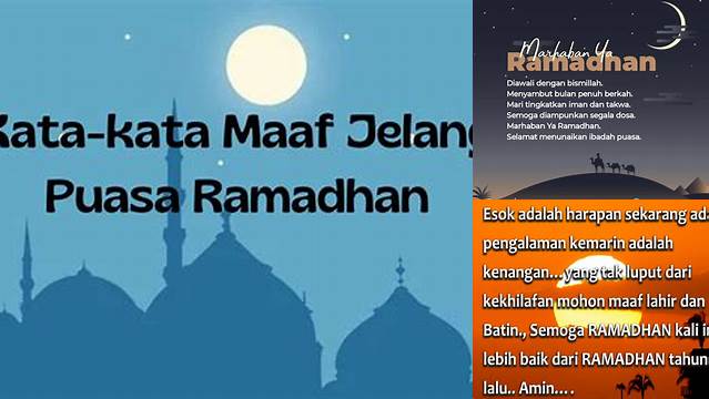 Kata Kata Bulan Puasa