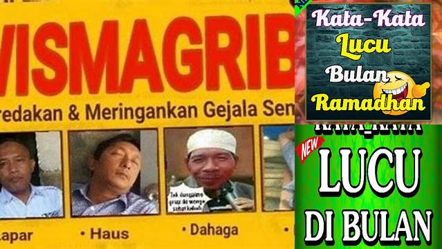 Kata Kata Lucu Bulan Puasa