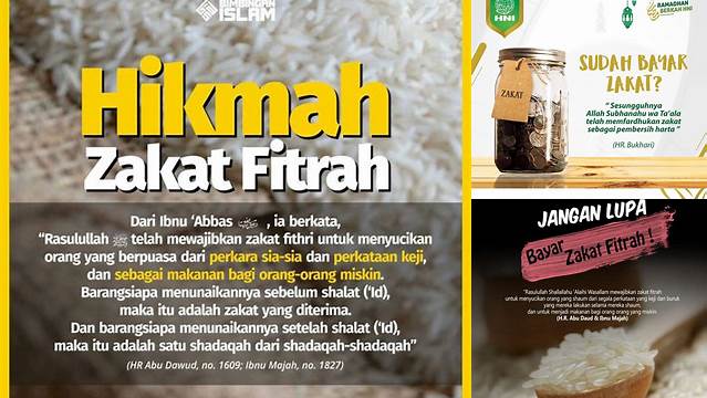 Kata Kata Zakat Fitrah