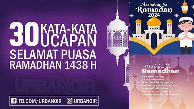 Inilah 8 Hal Penting tentang kata ucapan menyambut bulan suci ramadhan penuh makna sambut Idul Fitri