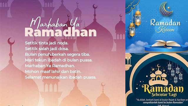 Inilah 9 Hal Penting tentang Kata untuk Menyambut Bulan Ramadhan Penuh Makna Menjelang Idul Fitri