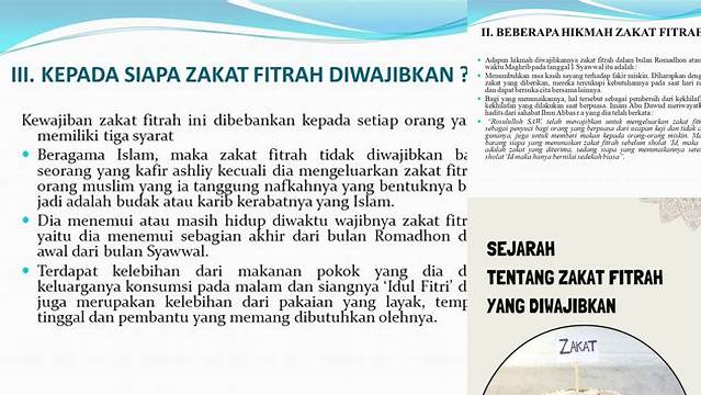 Kepada Siapa Zakat Fitrah Diwajibkan