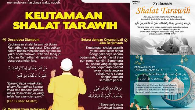 Keutamaan Sholat Tarawih