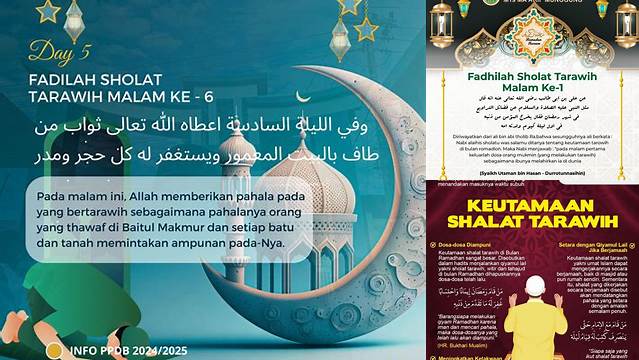 Keutamaan Sholat Tarawih Malam Ke 3