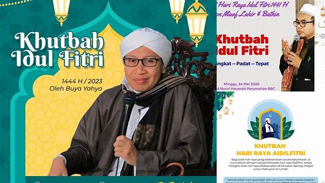 Khotbah Hari Raya Idul Fitri