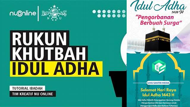 Khotbah Idul Adha Nu Online