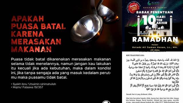 Khotbah Tentang Puasa