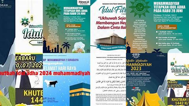 Khutbah Idul Adha 2024 Muhammadiyah