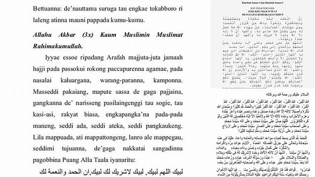 Khutbah Idul Adha Bahasa Jawa
