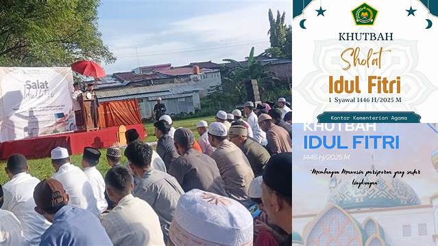 Khutbah Jumat Idul Fitri