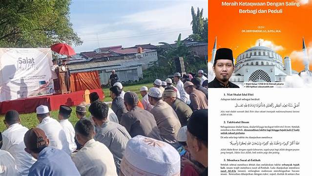 Khutbah Shalat Idul Fitri