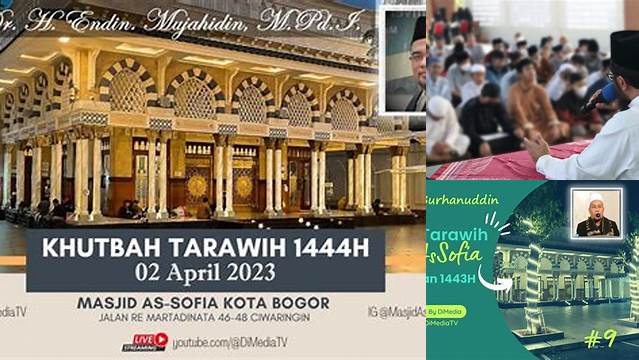 Khutbah Tarawih Singkat