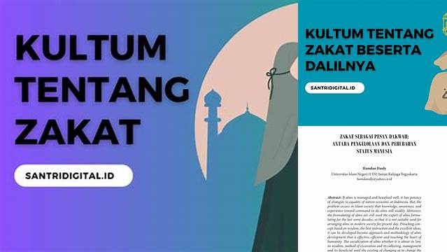 Kultum Tentang Zakat