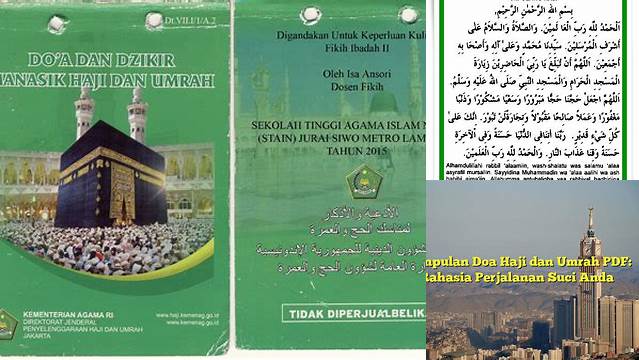 Kumpulan Doa Haji Dan Umrah Pdf