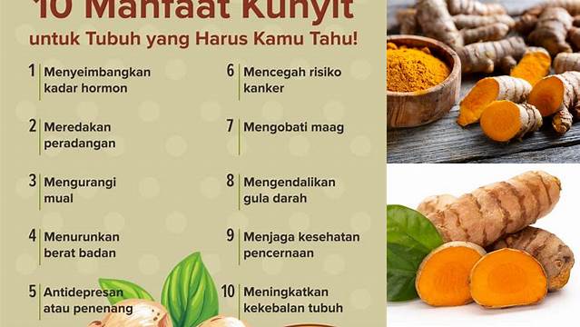 Manfaat Kunyit: Penemuan dan Wawasan yang Perlu Anda Ketahui