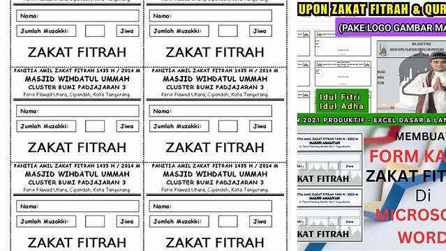 Kupon Zakat Fitrah