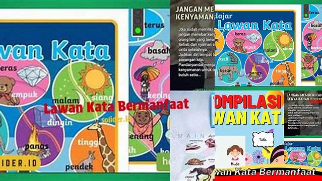 Temukan Lawan Kata Bermanfaat: Rahasia Penting Berbahasa Indonesia