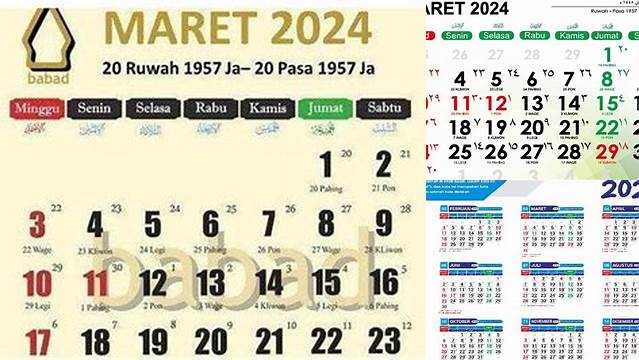 Libur Awal Puasa 2024 Kalender Pendidikan