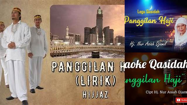 Lirik Panggilan Haji