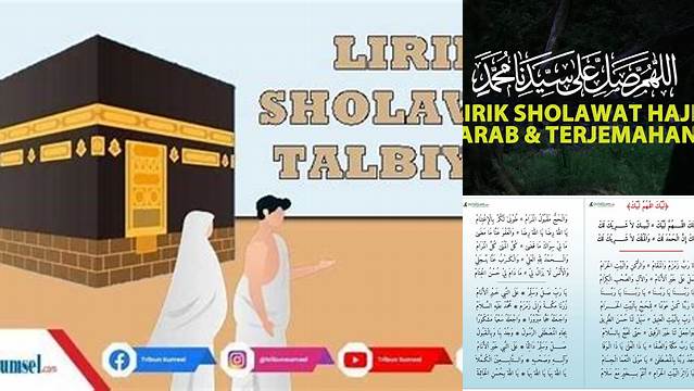 Lirik Sholawat Talbiyah Haji