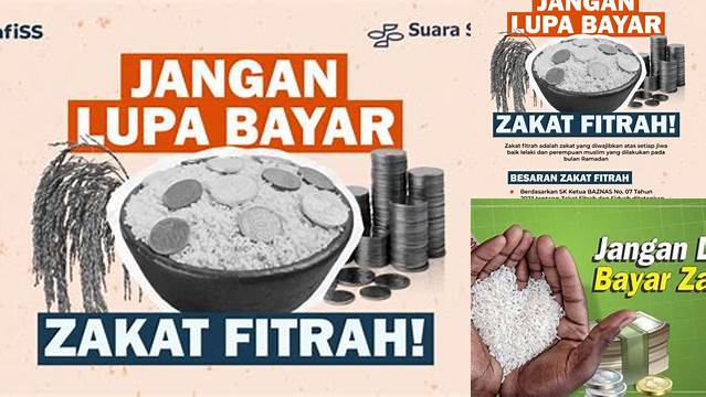 Lupa Bayar Zakat Fitrah