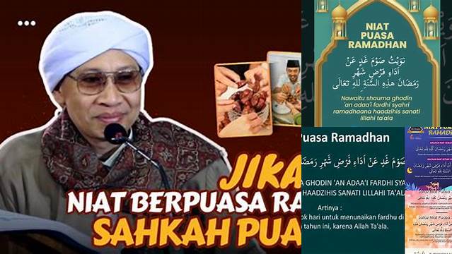 Lupa Niat Puasa