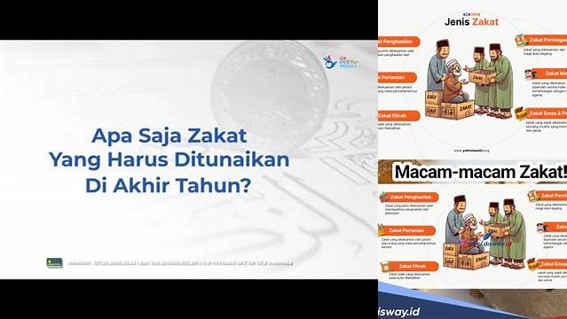 Macam Macam Zakat Brainly