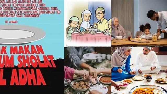 Makan Sebelum Shalat Idul Adha